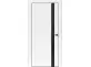 Прима Белый пвх Черный лакобель
