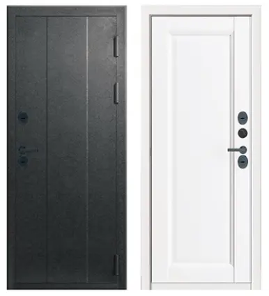 Термо Axeldoors Экселент (EXCELLENT) Антик черное серебро 860 (L,R)